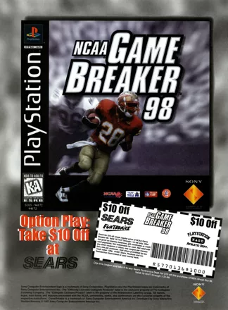 Ncaa Gamebreaker Mobygames