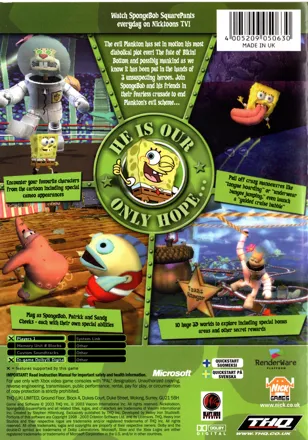 SpongeBob SquarePants Battle For Bikini Bottom Box Covers MobyGames