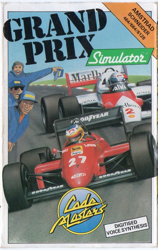 Grand Prix Simulator Cover Or Packaging Material Mobygames