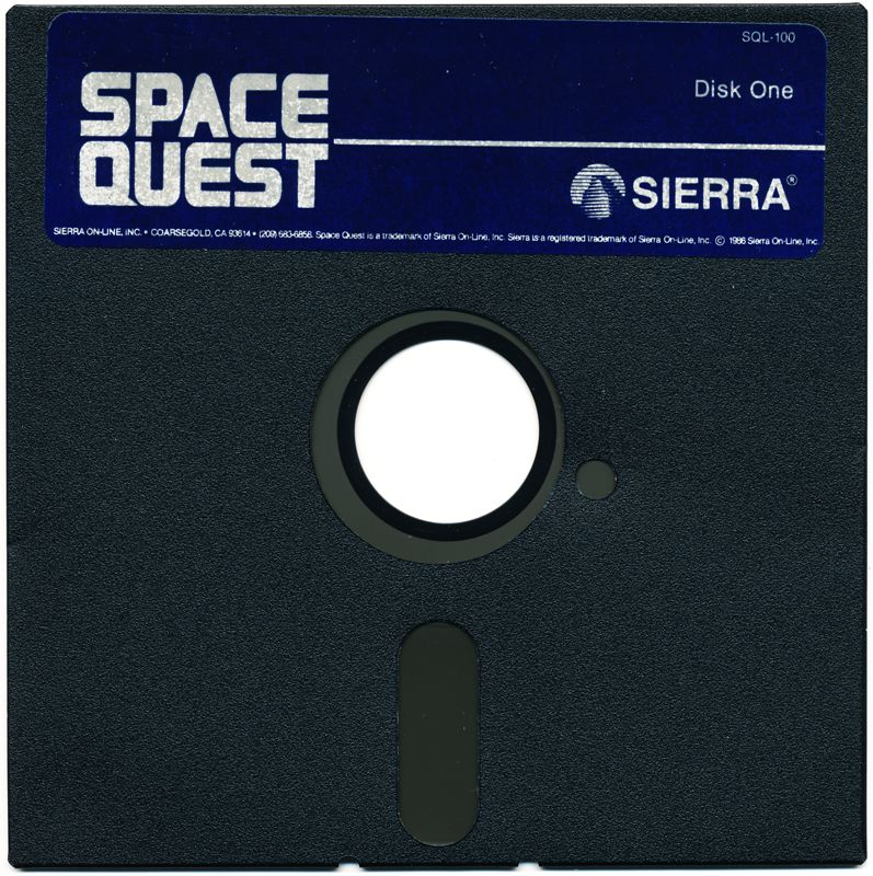 Space Quest Chapter I The Sarien Encounter Cover Or Packaging