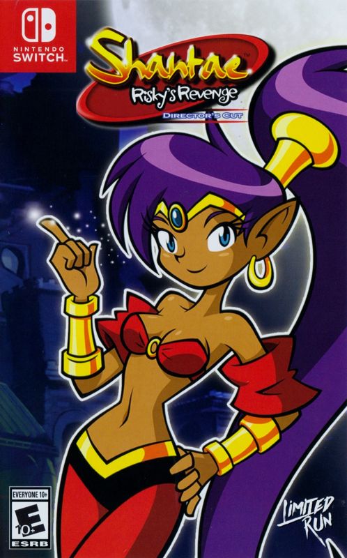 Shantae Risky S Revenge Director S Cut Cover Or Packaging Material