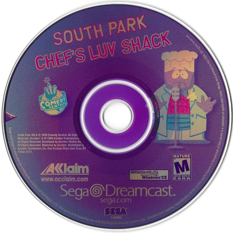 South Park Chef S Luv Shack Cover Or Packaging Material Mobygames