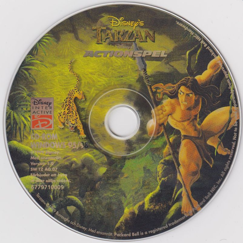 Disney S Tarzan Cover Or Packaging Material Mobygames