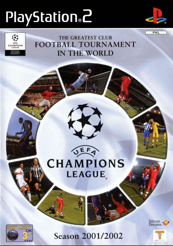 UEFA Champions League Season 2001 2002 Cover Or Packaging Material