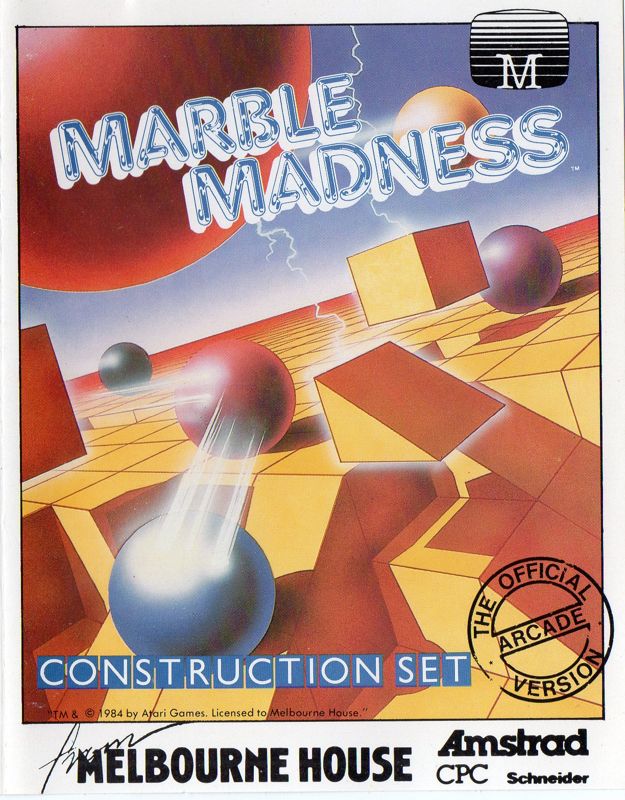 Marble Madness Construction Set Cover Or Packaging Material MobyGames