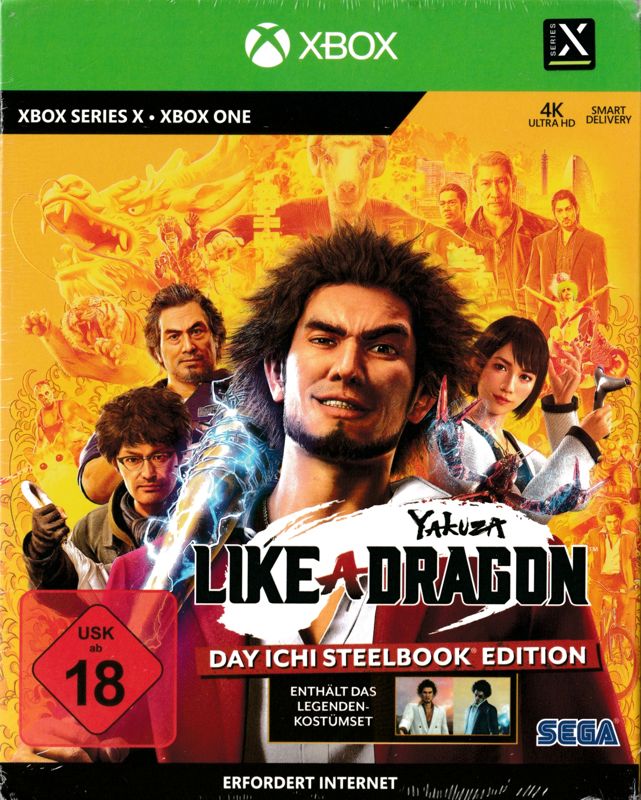 Yakuza Like A Dragon Day Ichi Steelbook Edition Cover Or Packaging