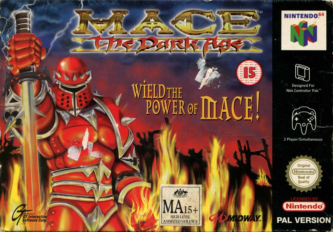 Mace The Dark Age Cover Or Packaging Material MobyGames