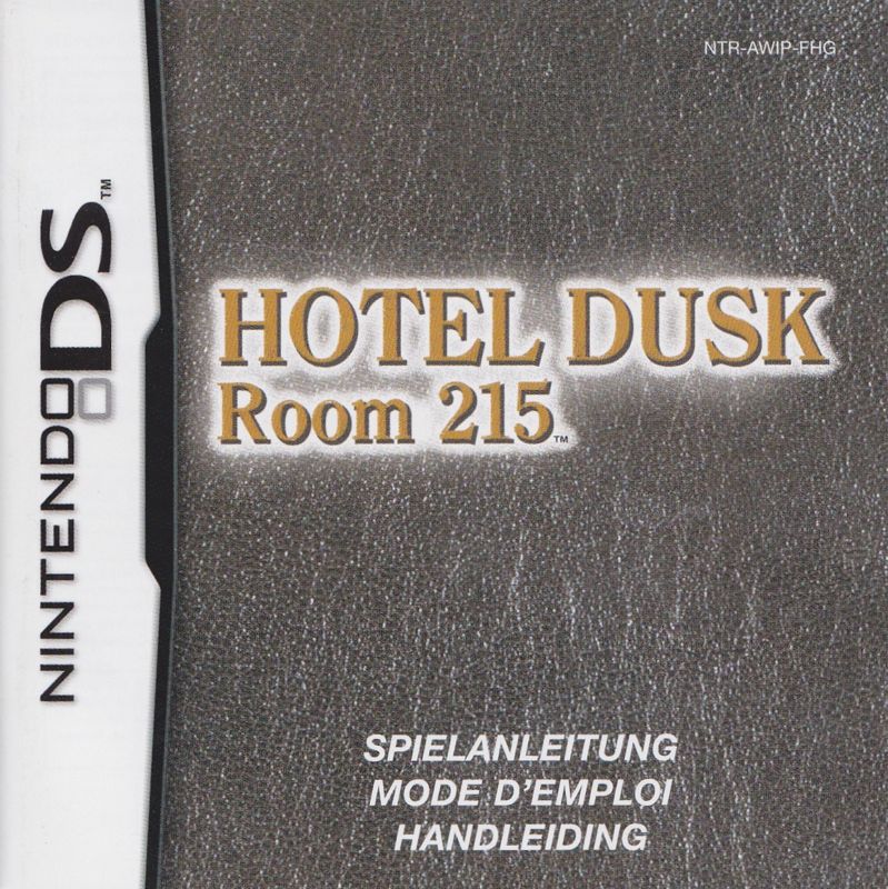 Hotel Dusk Room Cover Or Packaging Material Mobygames