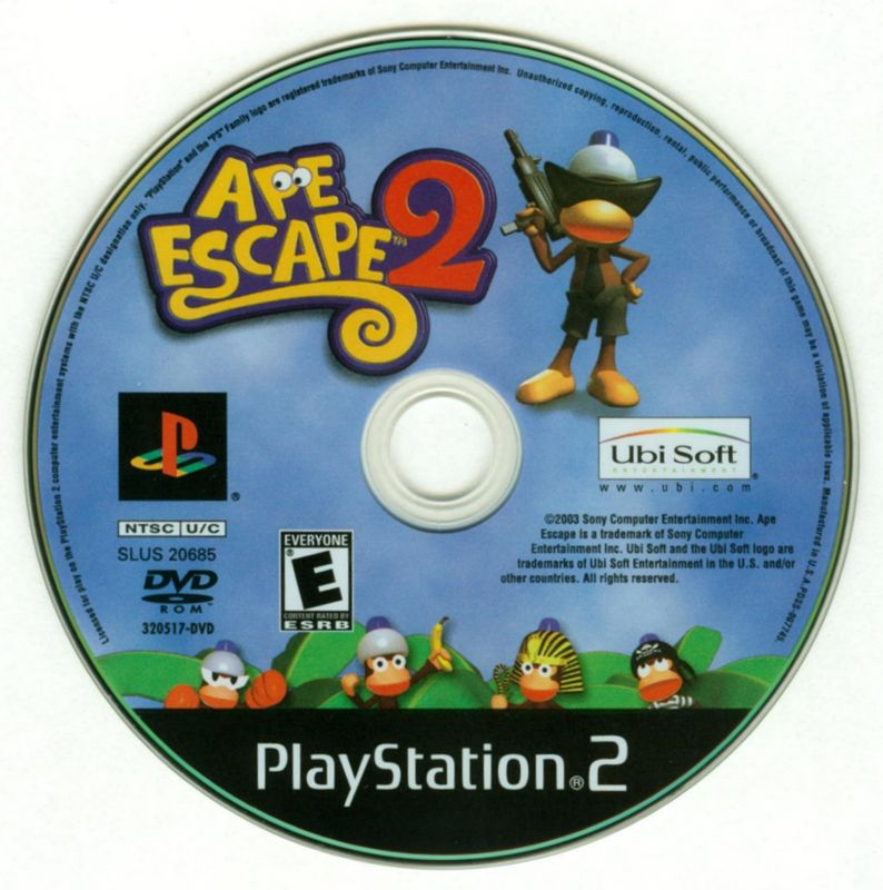 Ape Escape Cover Or Packaging Material Mobygames