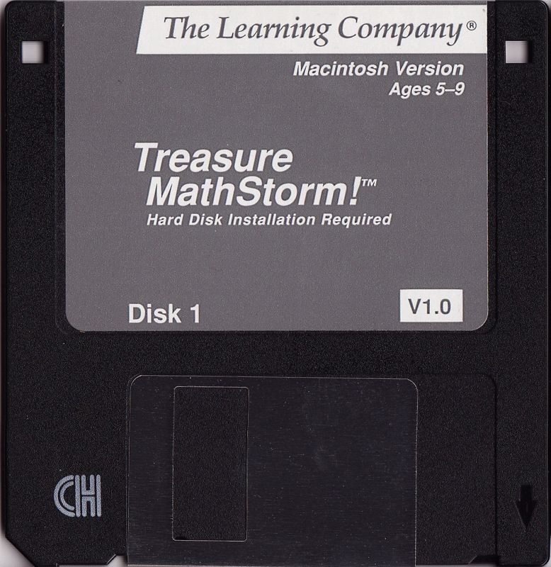 Treasure Mathstorm Cover Or Packaging Material Mobygames