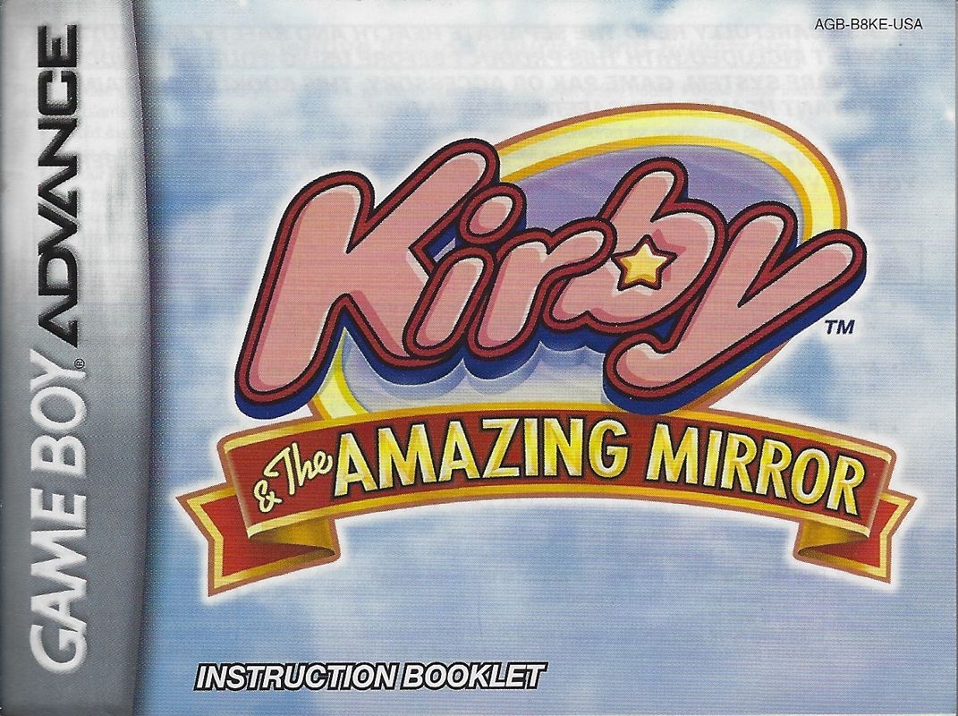 Kirby The Amazing Mirror Cover Or Packaging Material Mobygames