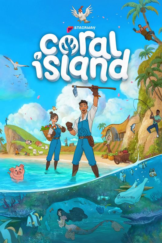 Coral Island Cover Or Packaging Material Mobygames