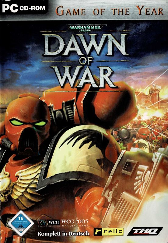 Warhammer Dawn Of War Game Of The Year Cover Or Packaging