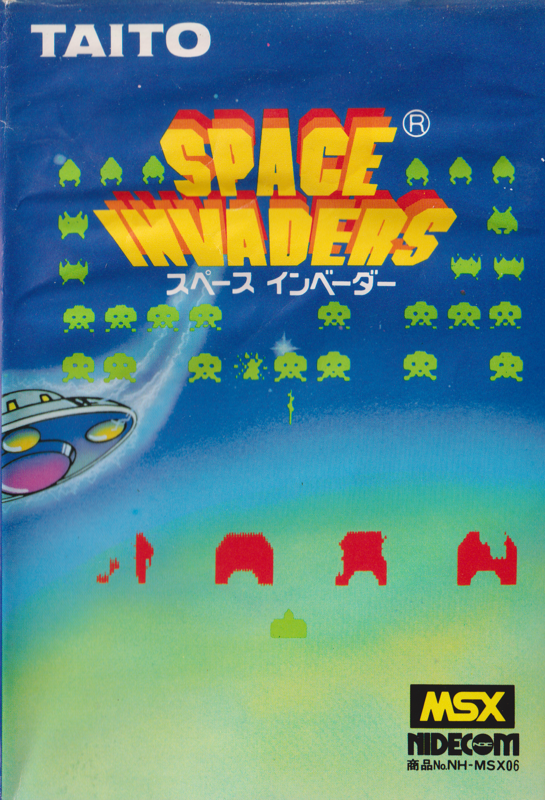 Space Invaders Cover Or Packaging Material Mobygames