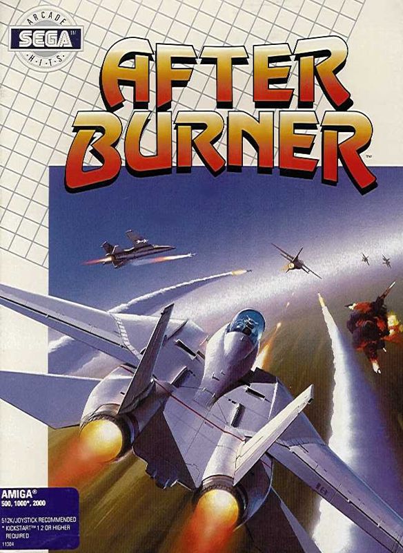 After Burner Cover Or Packaging Material Mobygames