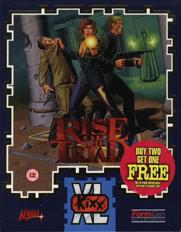 Rise Of The Triad Dark War Cover Or Packaging Material Mobygames