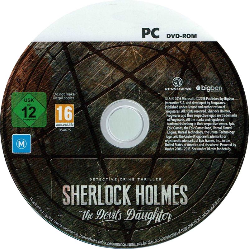 Sherlock Holmes The Devil S Daughter Cover Or Packaging Material