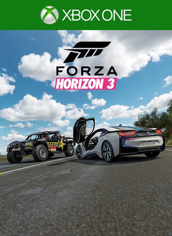 Forza Horizon Rockstar Energy Car Pack Cover Or Packaging Material