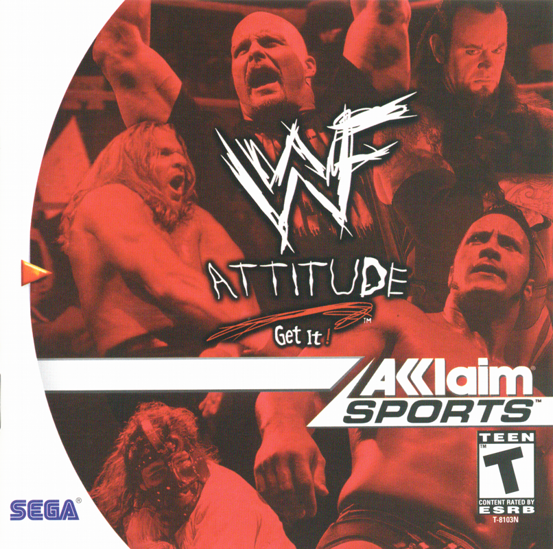 Wwf Attitude Cover Or Packaging Material Mobygames