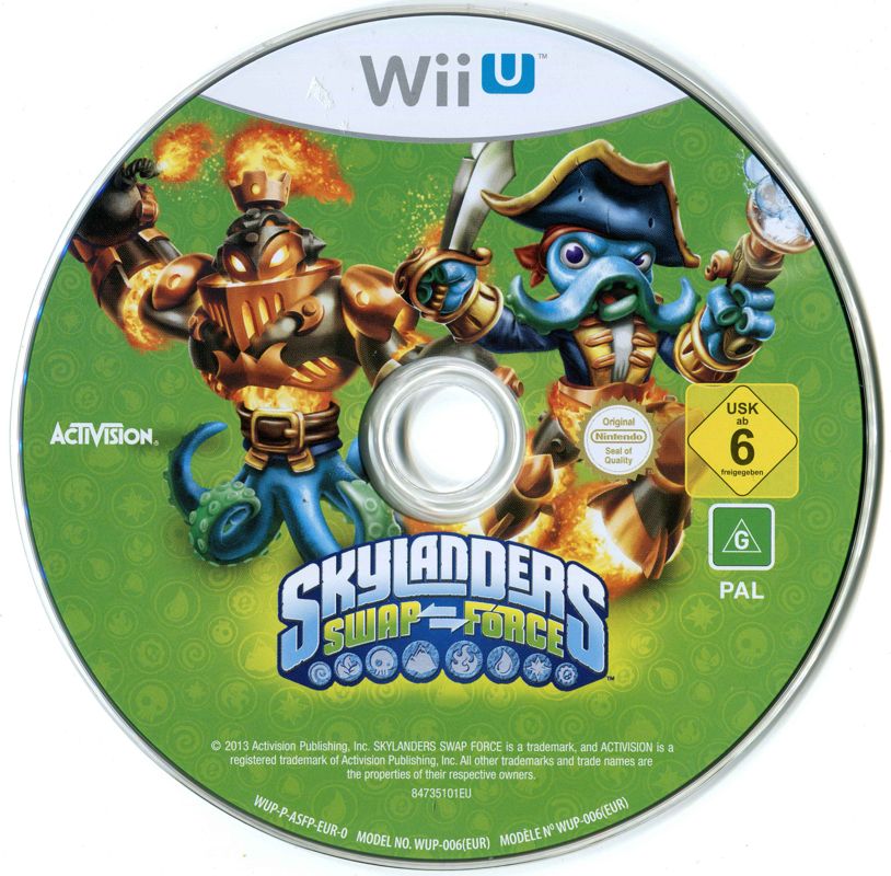 Skylanders Swap Force Cover Or Packaging Material Mobygames