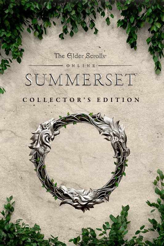 The Elder Scrolls Online Summerset Collector S Edition Cover Or