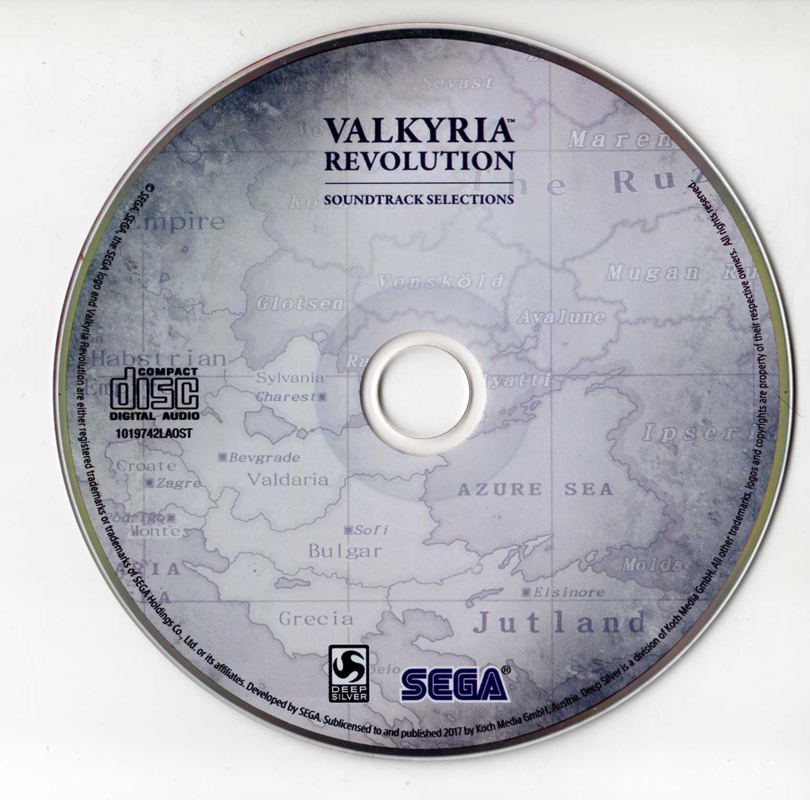 Valkyria Revolution Limited Edition Cover Or Packaging Material