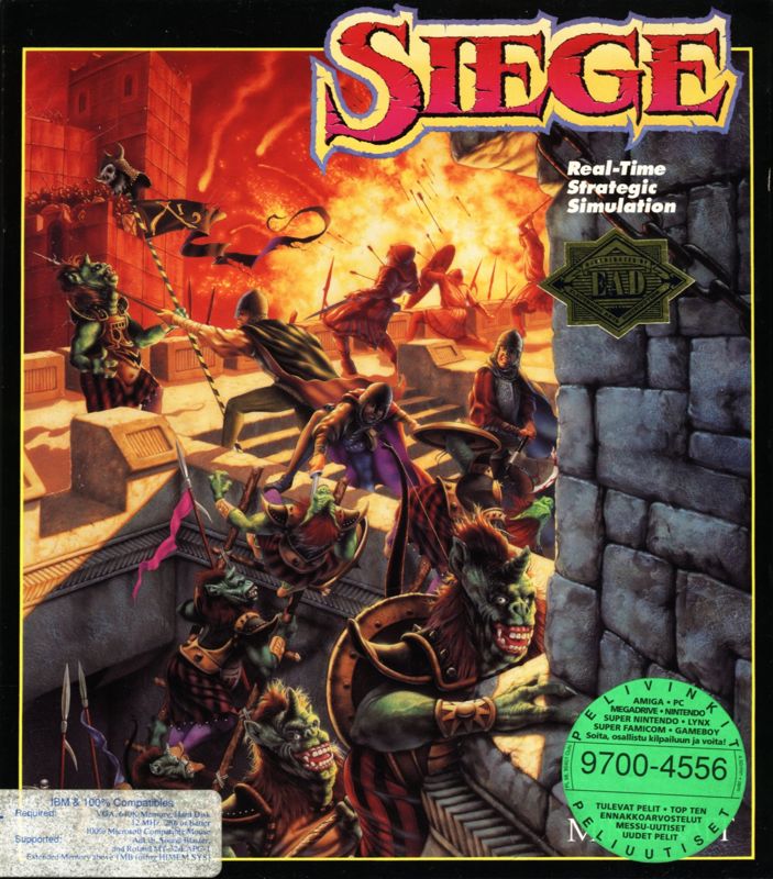 Siege Promo Art Ads Magazines Advertisements Mobygames