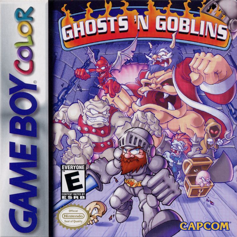 Ghosts N Goblins Cover Or Packaging Material MobyGames