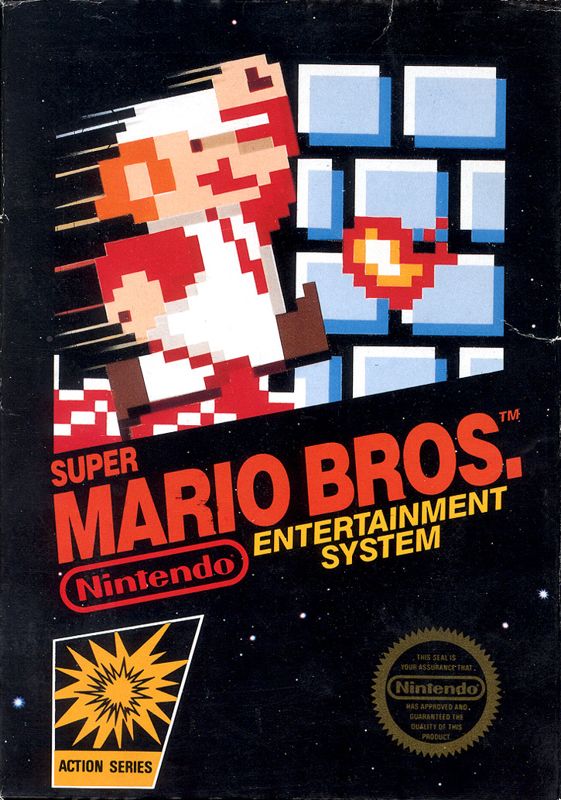 Super Mario Bros Cover Or Packaging Material MobyGames