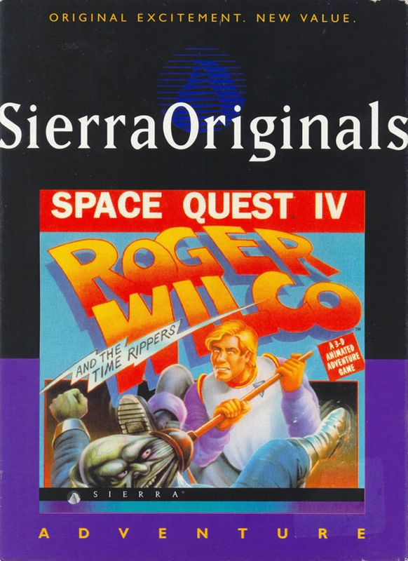 Space Quest Iv Roger Wilco And The Time Rippers Cover Or Packaging