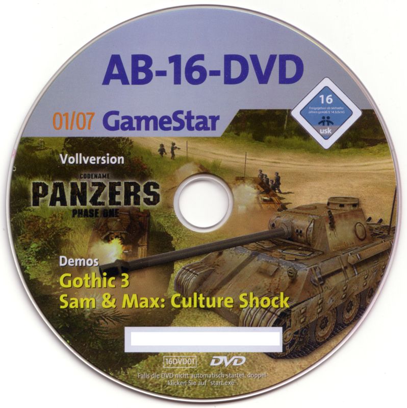 Codename Panzers Phase One Cover Or Packaging Material Mobygames