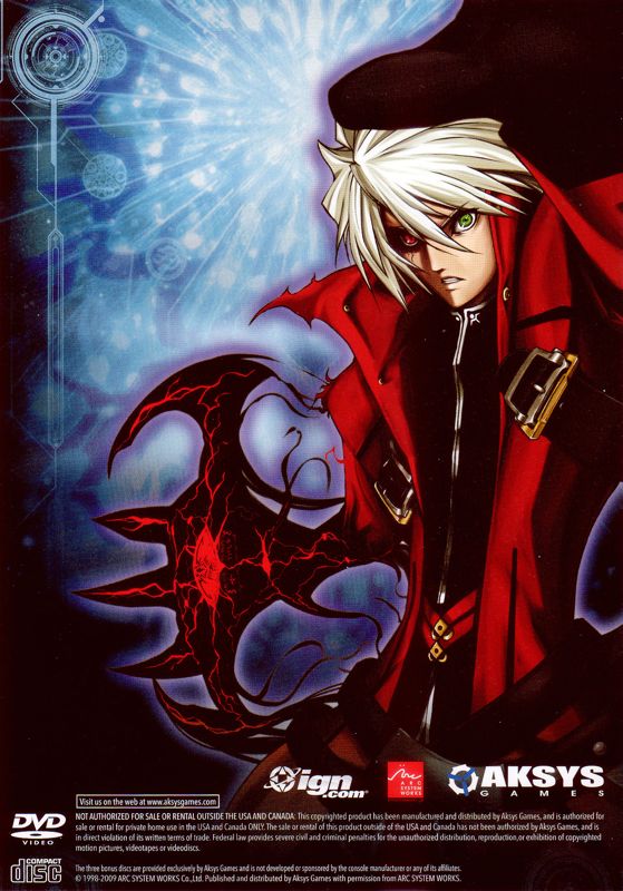 BlazBlue Calamity Trigger Limited Edition Cover Or Packaging