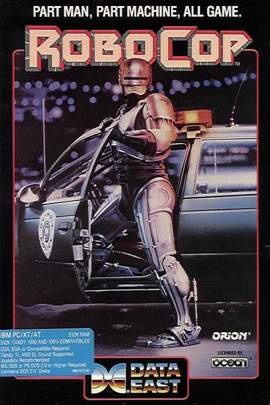 Robocop Cover Or Packaging Material Mobygames