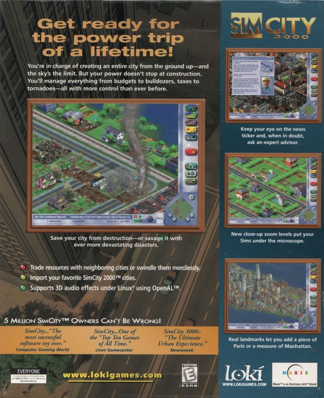 Simcity Unlimited Cover Or Packaging Material Mobygames