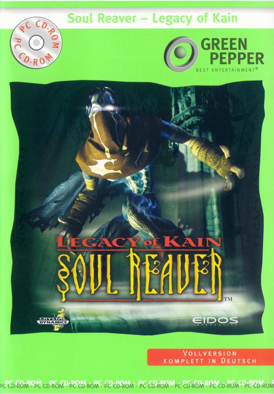 Legacy Of Kain Soul Reaver Cover Or Packaging Material MobyGames