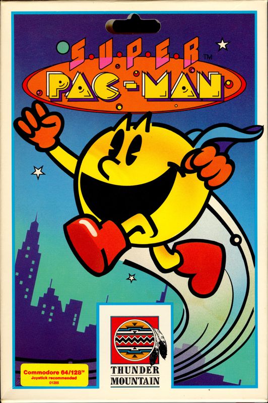 Super Pac Man Cover Or Packaging Material Mobygames