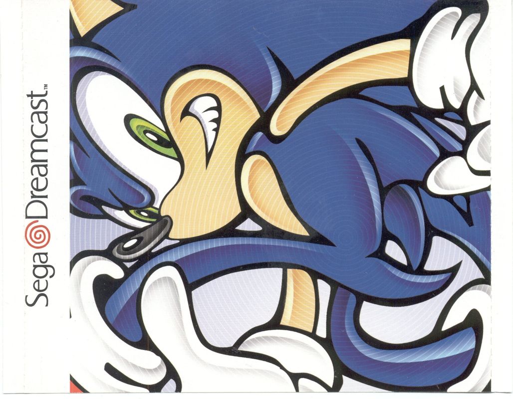 Sonic Adventure Cover Or Packaging Material Mobygames