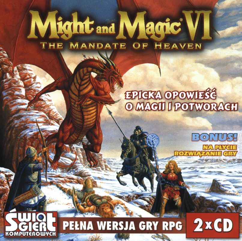 Might And Magic Vi The Mandate Of Heaven Cover Or Packaging Material