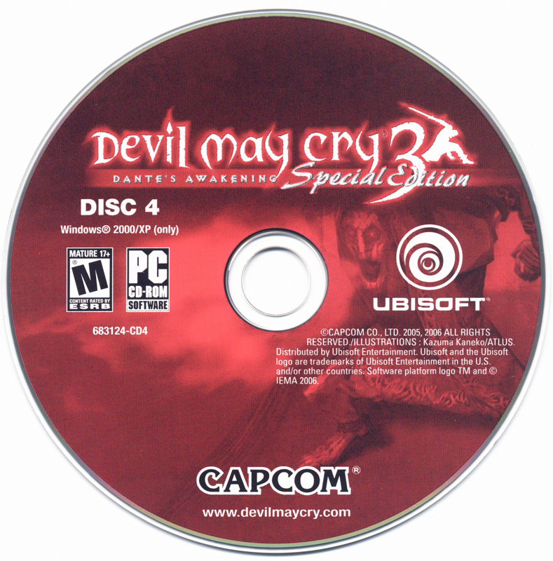 Devil May Cry 3 Dante S Awakening Special Edition Cover Or Packaging