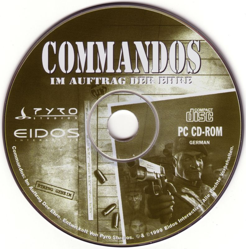 Commandos Beyond The Call Of Duty Cover Or Packaging Material MobyGames