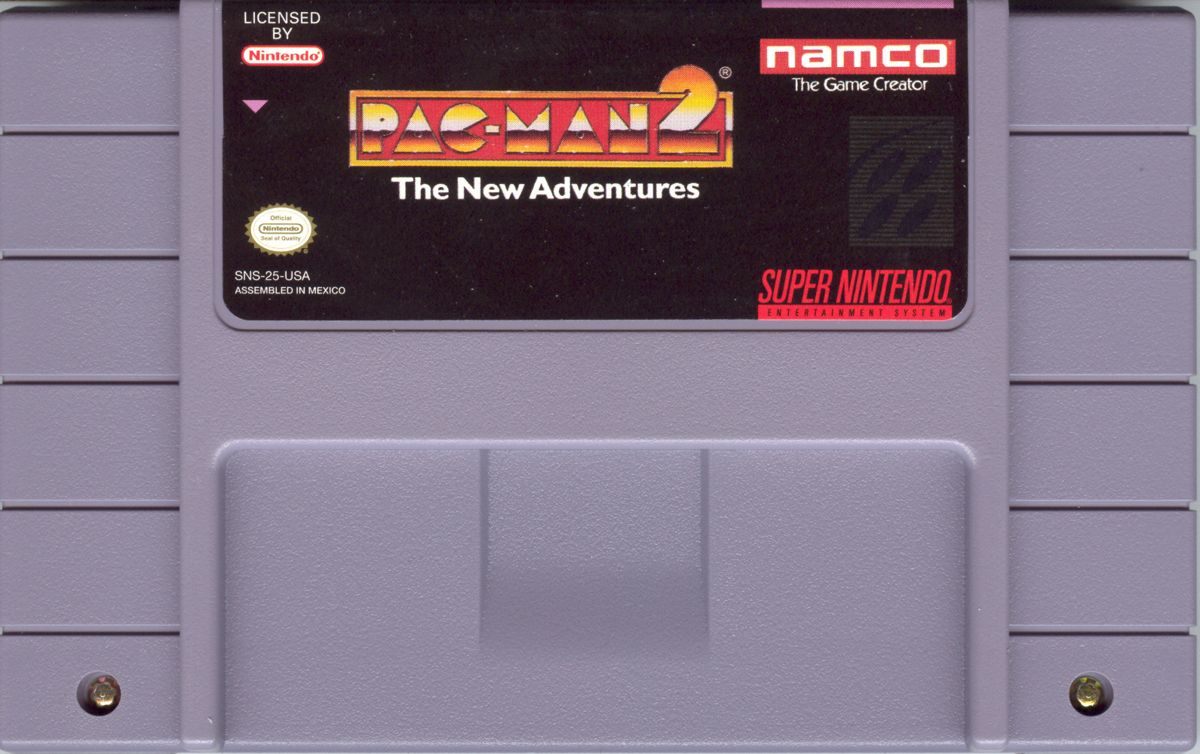 Pac Man 2 The New Adventures Cover Or Packaging Material MobyGames