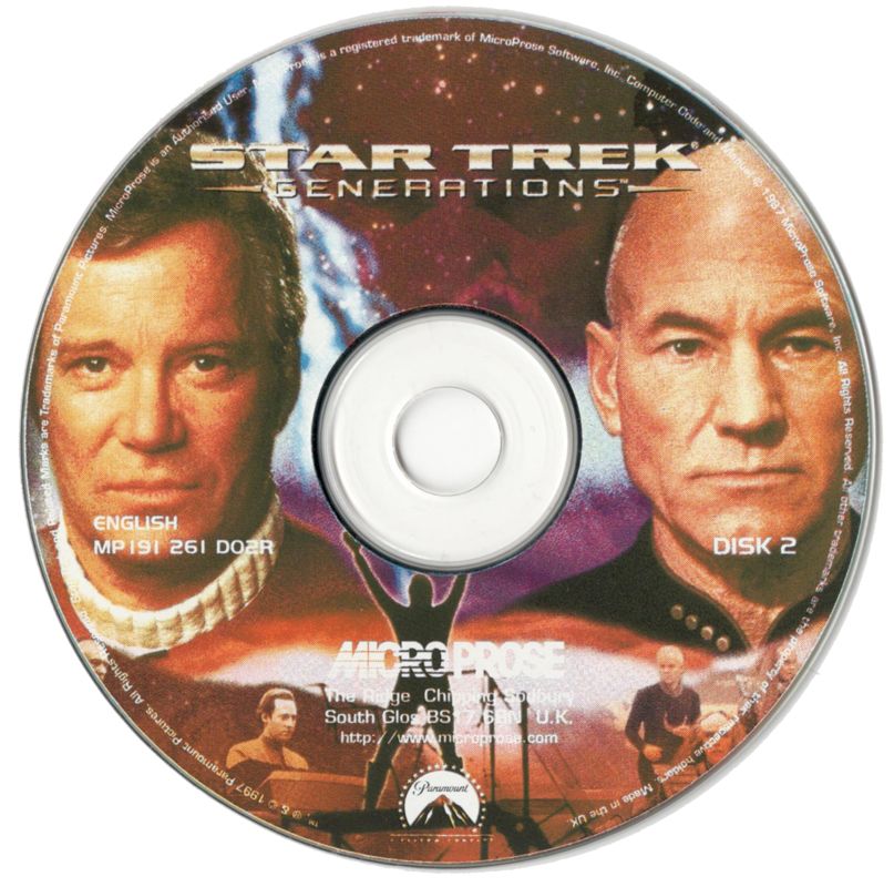 Star Trek Generations Cover Or Packaging Material MobyGames