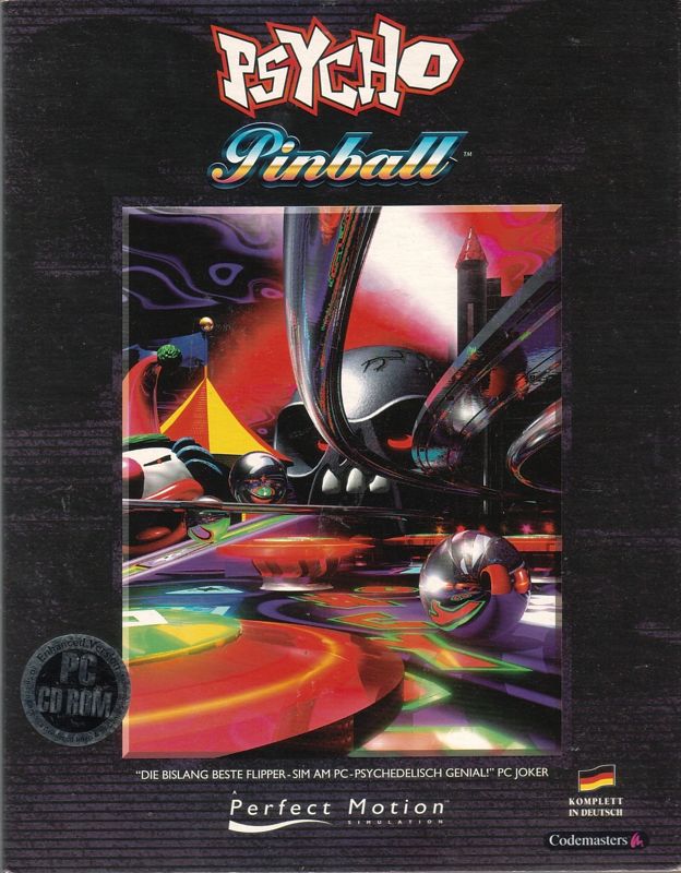 Psycho Pinball Cover Or Packaging Material Mobygames