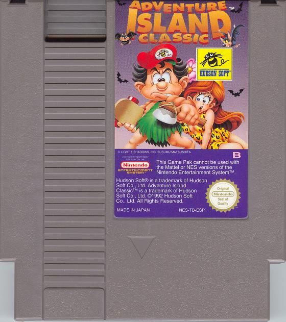 Adventure Island Cover Or Packaging Material MobyGames