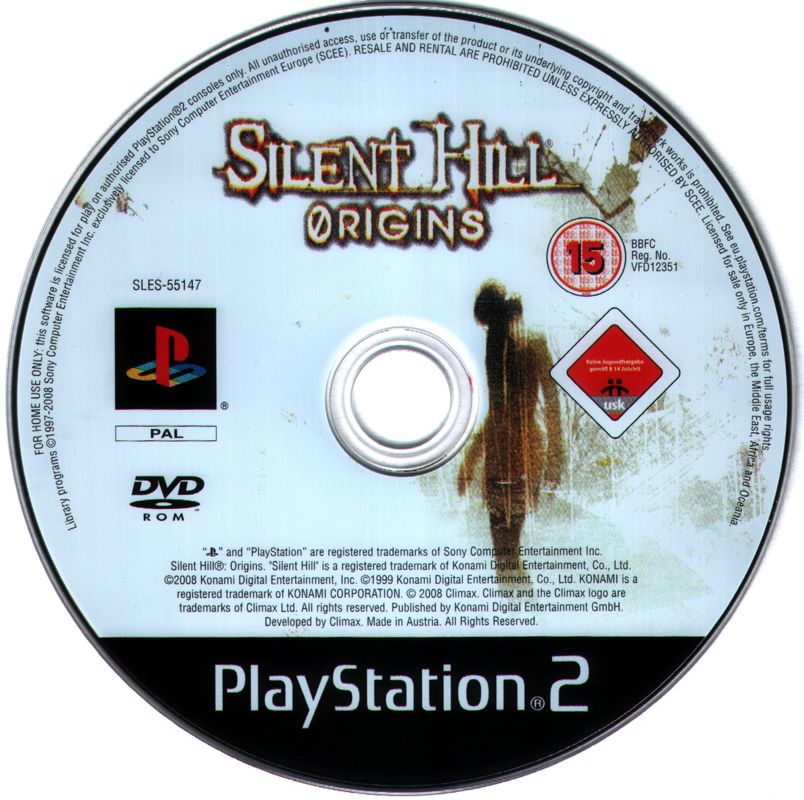 Silent Hill Rigins Cover Or Packaging Material Mobygames