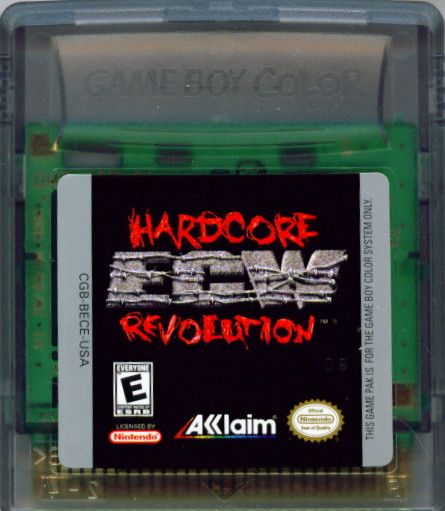 ECW Hardcore Revolution Cover Or Packaging Material MobyGames