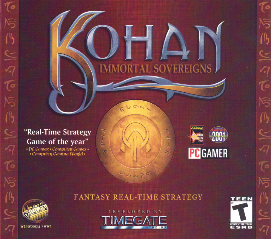 Kohan Immortal Sovereigns Cover Or Packaging Material MobyGames