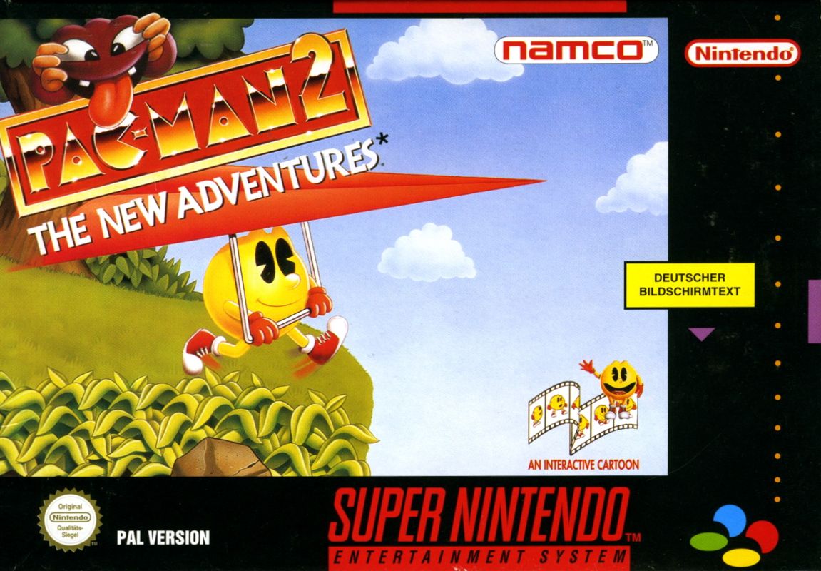 Pac Man 2 The New Adventures Cover Or Packaging Material MobyGames