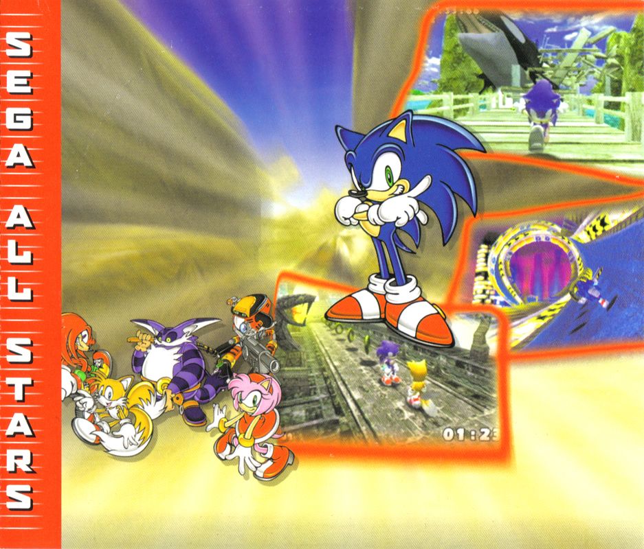 Sonic Adventure Cover Or Packaging Material Mobygames