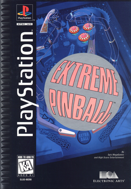 Extreme Pinball Cover Or Packaging Material Mobygames